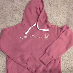 Spyder Dusty Rose Hoodie Comfy Pink Off Duty